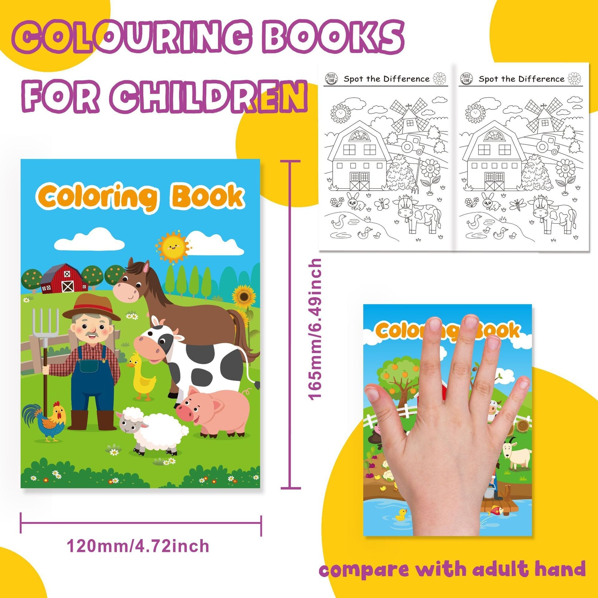 6pcs Coloring Book Set - Delite Promotional Products
