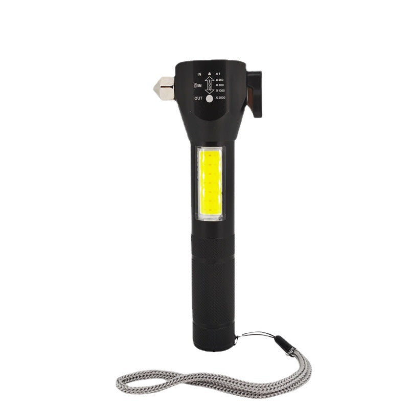 Car Safety Hammer With Flashlight