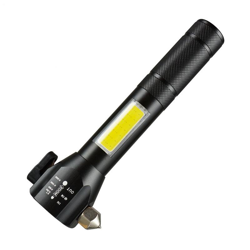 Car Safety Hammer With Flashlight