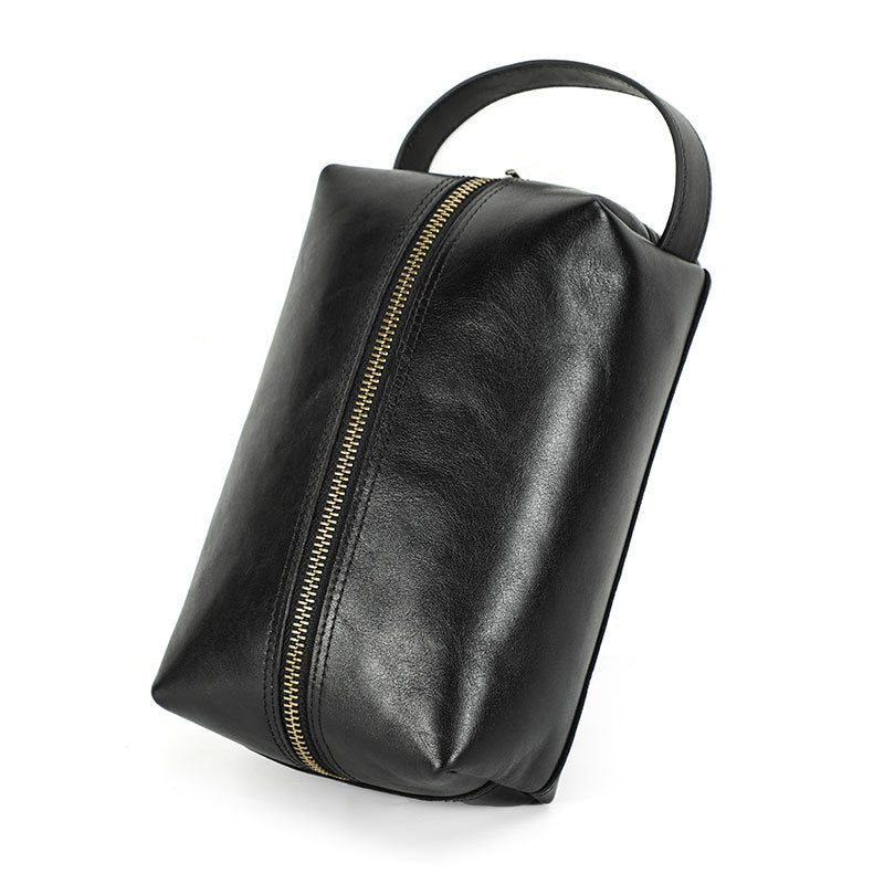 Leather Vintage Storage Tote