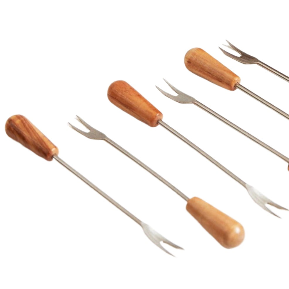 Olive Wood Fruit & Dessert Fork