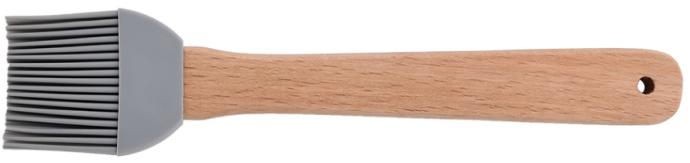 Silicone Bbq Brush With Wooden Handle