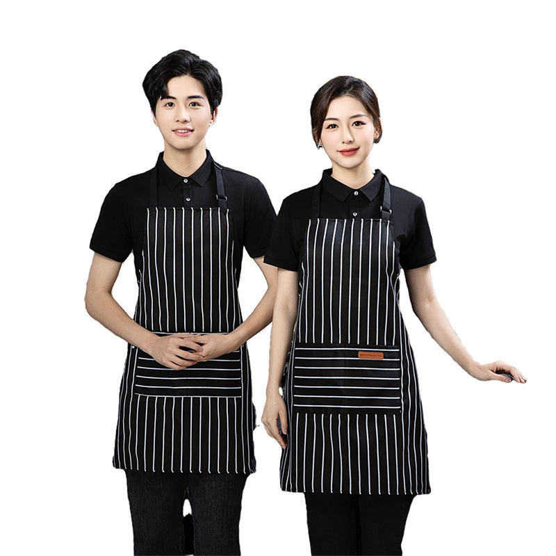 Dirt Repellent Striped Apron