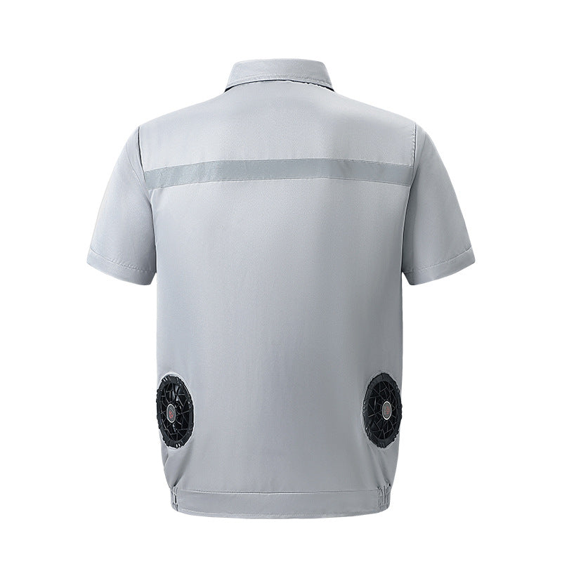 Workwear Cooling Vest With Fan