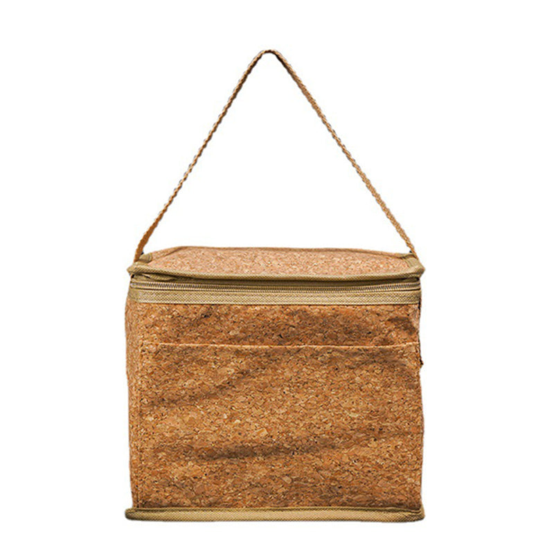Cork Insulated Lunch Bag