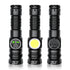 Portable Led Flashlight Torch Recharge Battery Included