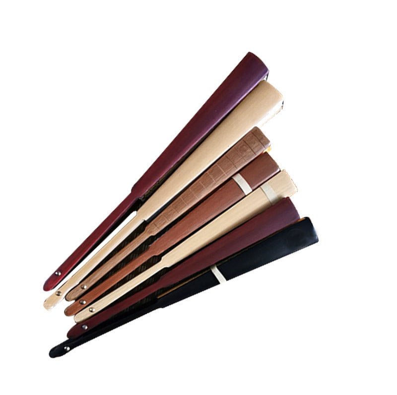 8 Inch Foldable Hand Fan Fabric Cloth Double Face Printed - Delite Promotional Products