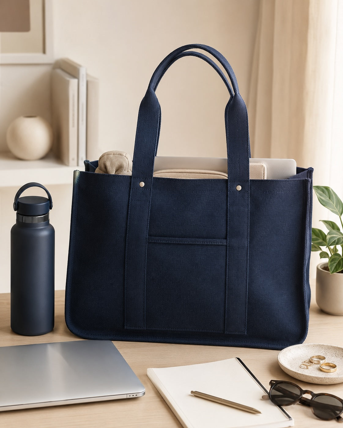 Canvas Travel Tote Bag