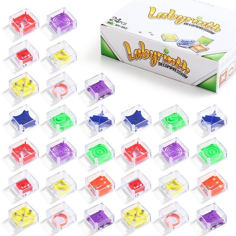Mini Balance Maze Ball Game
