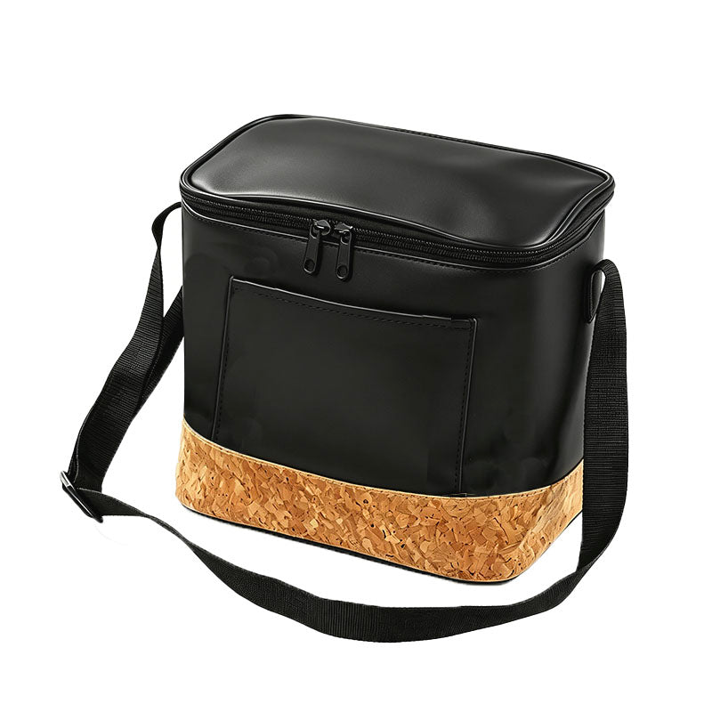 Pu Patchwork Insulated Lunch Bag