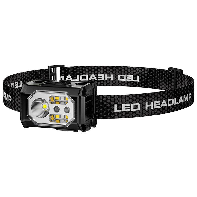 Battery Powered Head-mounted Outdoor Lamp