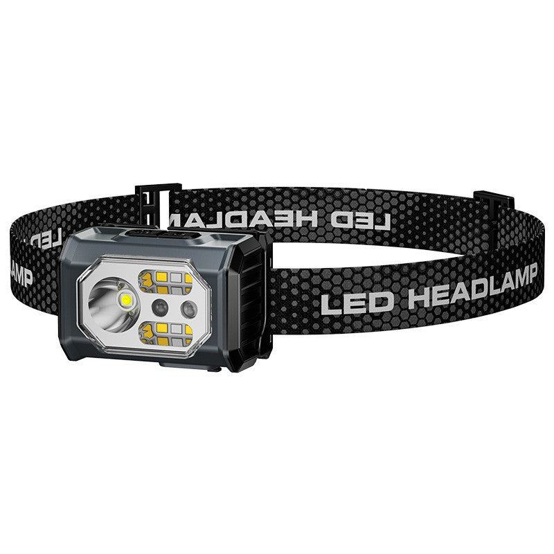 Battery Powered Head-mounted Outdoor Lamp