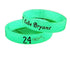 Glow In The Dark Silicone Wristband
