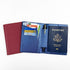 Pu Leather Multi Clip Pen Holder For Passport Case