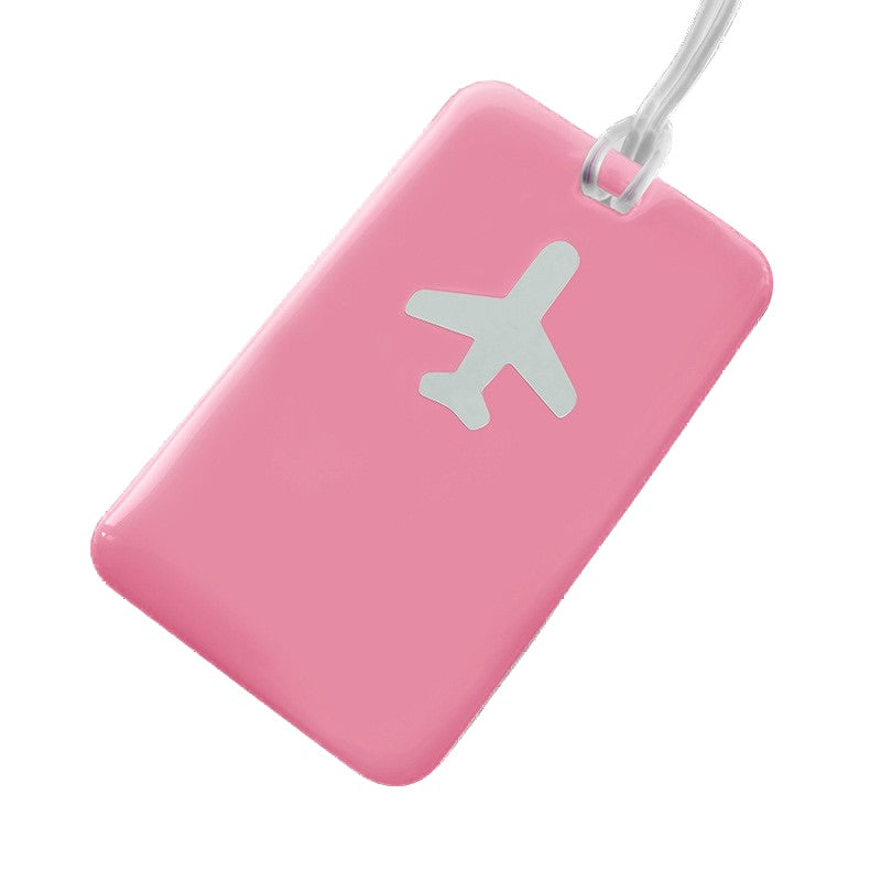 Pvc Airplane Luggage Tag
