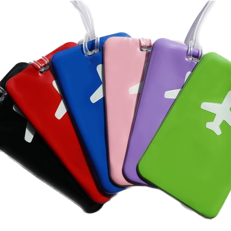Pvc Airplane Luggage Tag