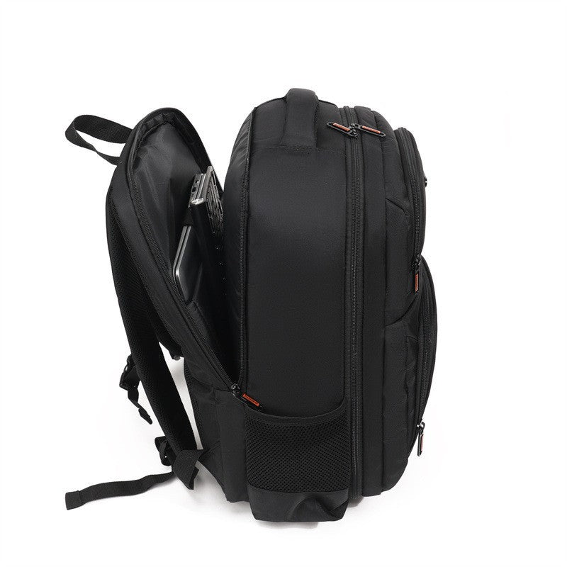 Mens Business Travel Backpack Oxford Fabric