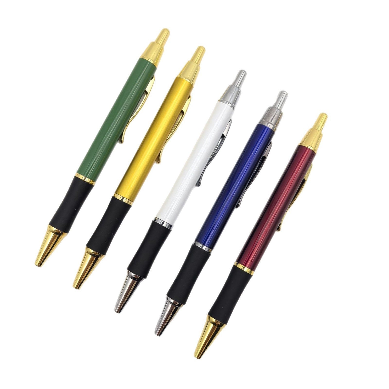 Metal Press Action Ballpoint Pen Smooth Durable