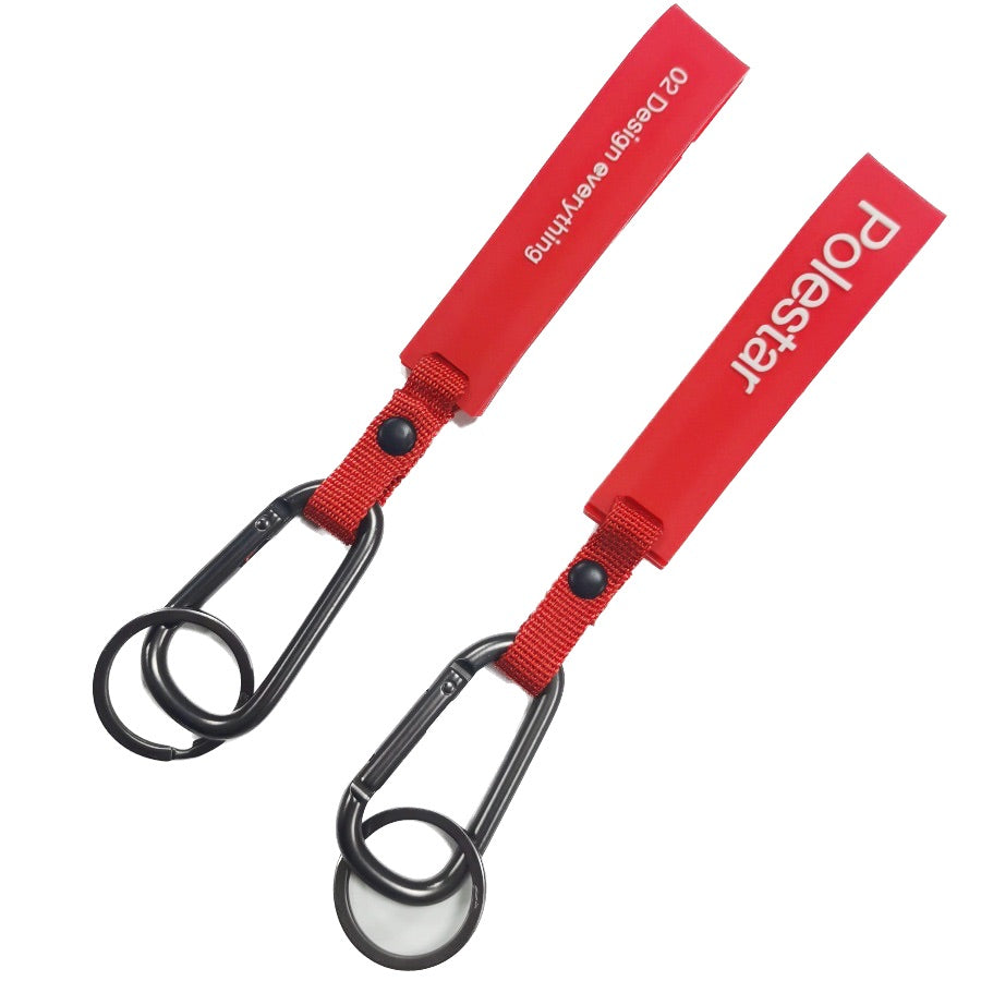 Never Lost Silicone Keychain