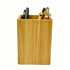 Square Bamboo Pen Holder