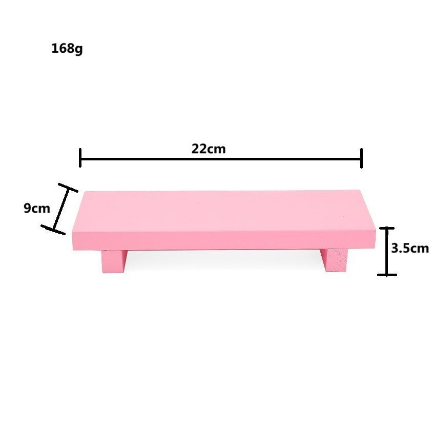 Wooden Candle Decoration Base Shelf