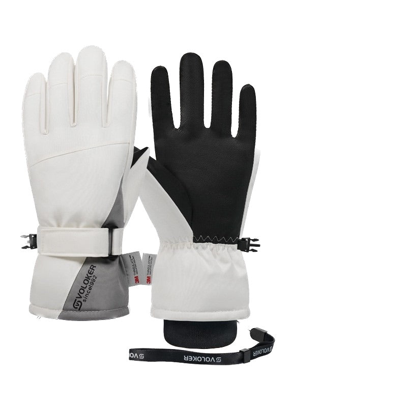 Thermal Touchscreen Ski Gloves Polyester Insulated Winter Pe