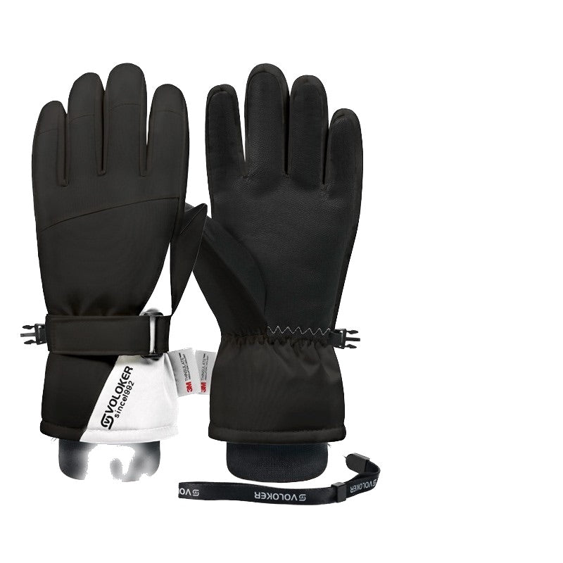 Thermal Touchscreen Ski Gloves Polyester Insulated Winter Pe