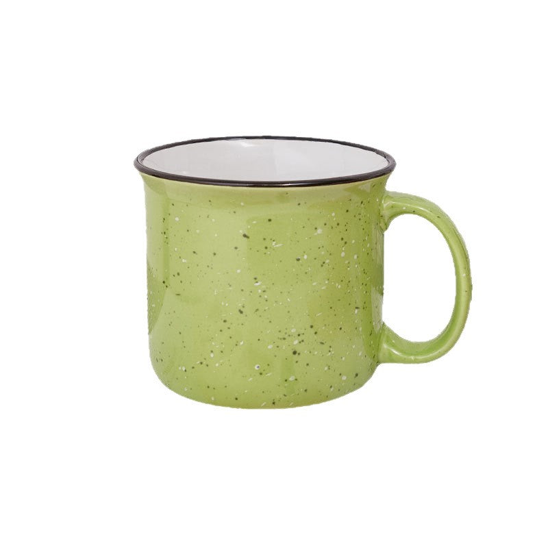 Spotted Ceramic Coffee Mug - By Boat