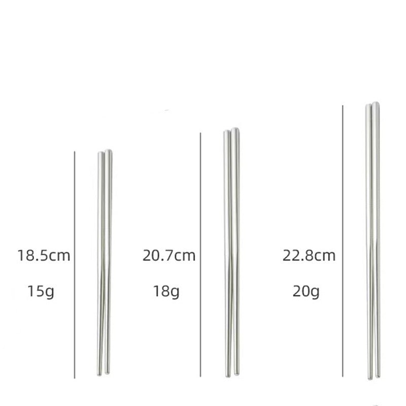 9 In Stainless Steel Chopsticks - Delite Promotional Products