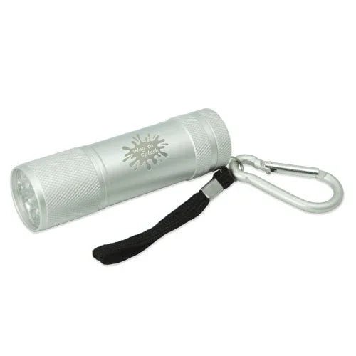 9 Led Flashlight W/ Black Gift Box - Delite Promotional Products