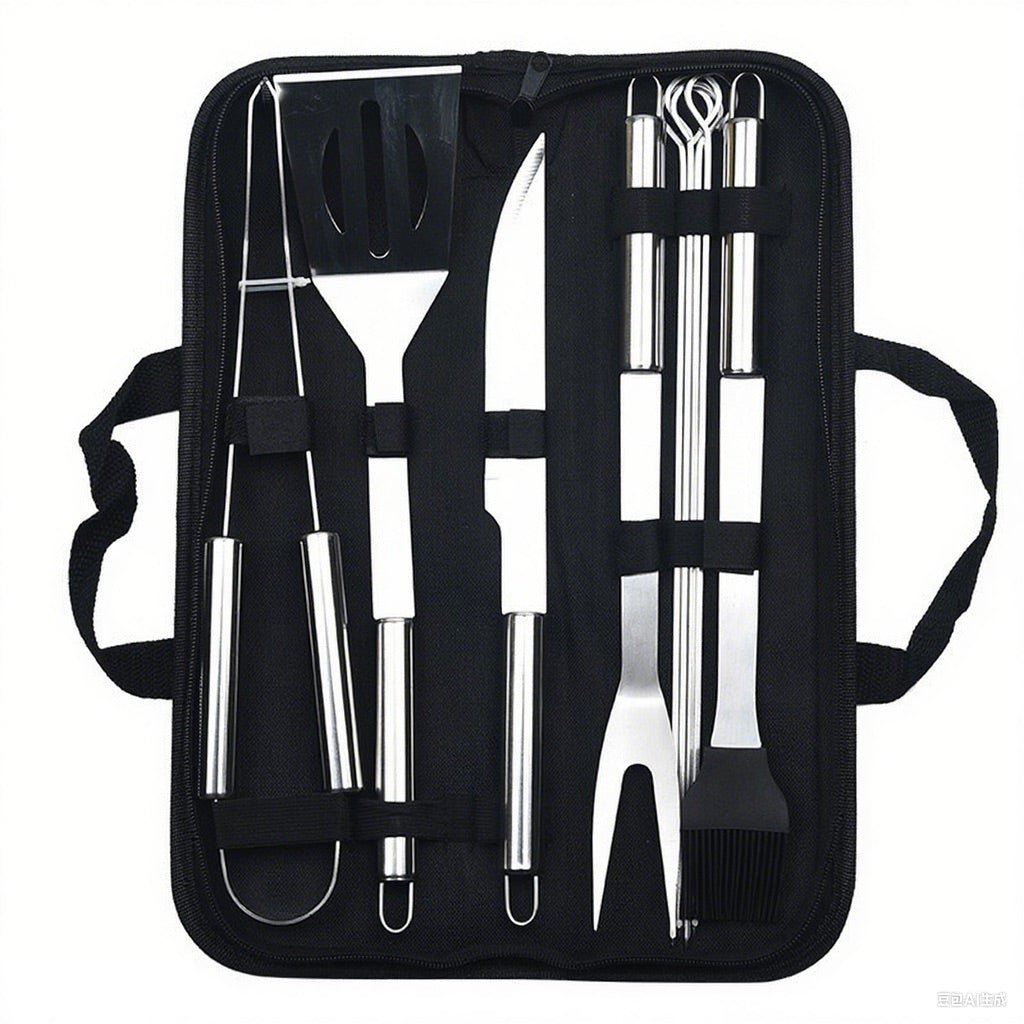 9 Pieces Barbecue Tool Set - Delite Promotional Products