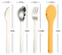 3pcs Outdoor Cutlery Set With Silicone Pouch