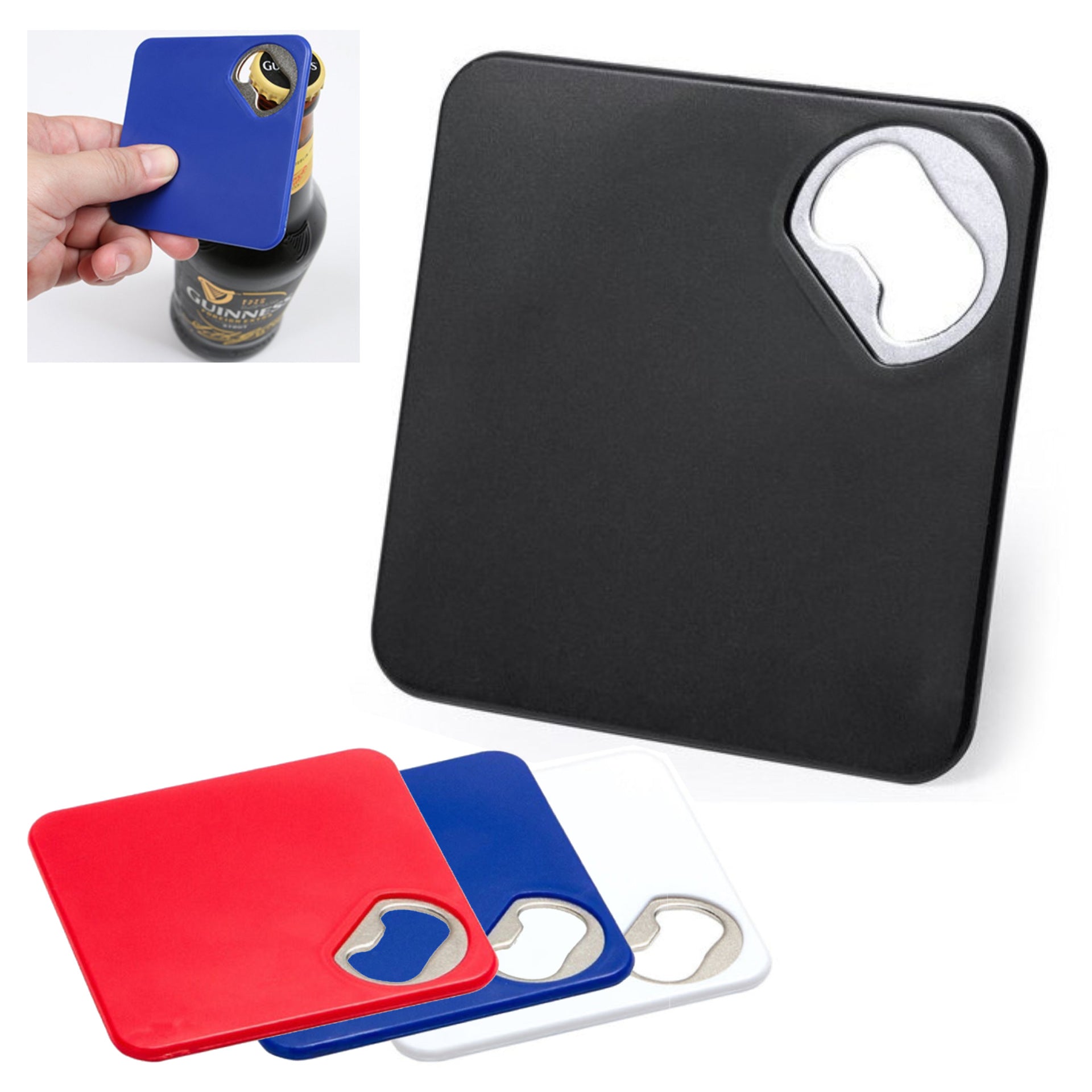 Coaster And Bottle Opener Combo