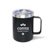 Tasse en acier inoxydable à double paroi avec poignée