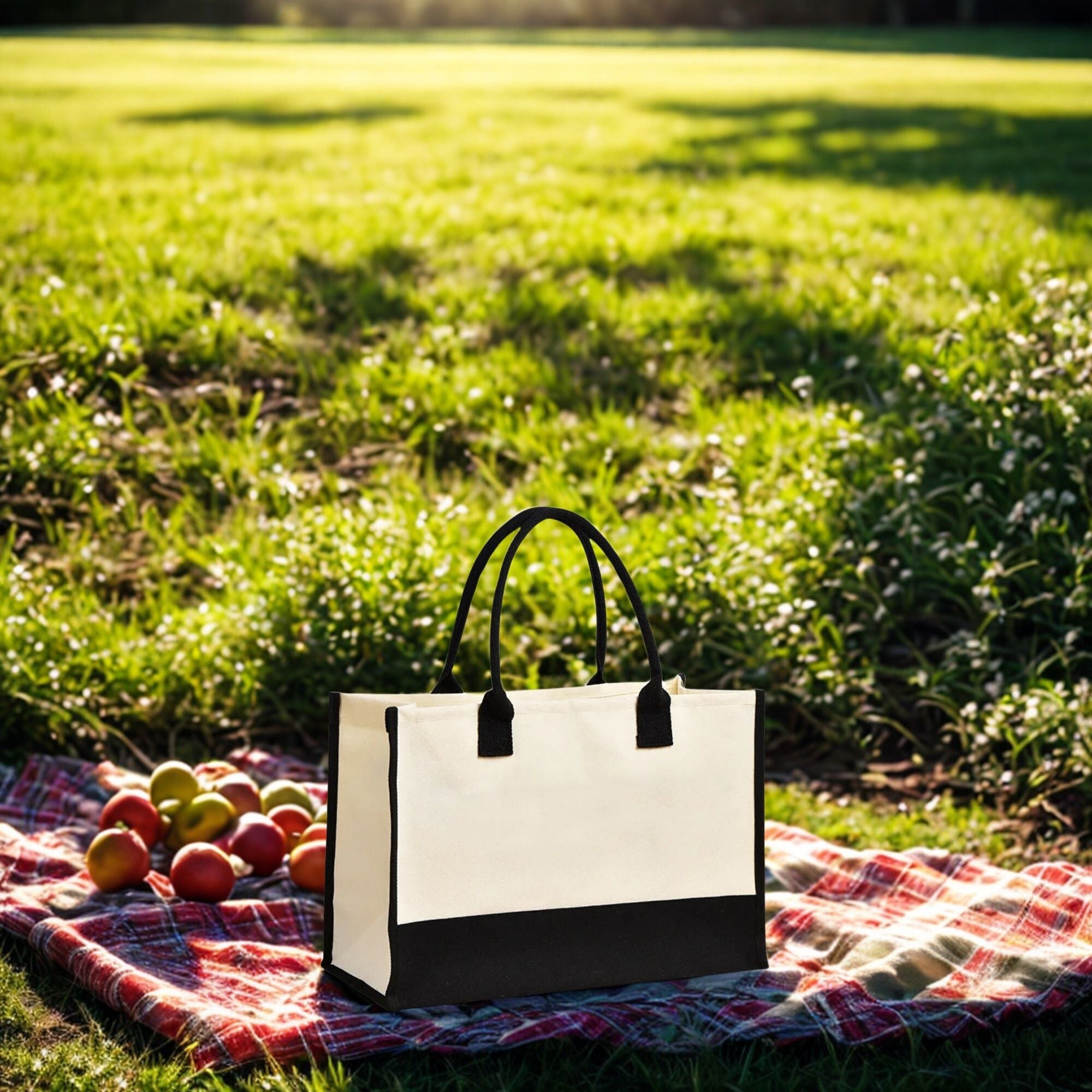 Canvas Casual Tote Bag