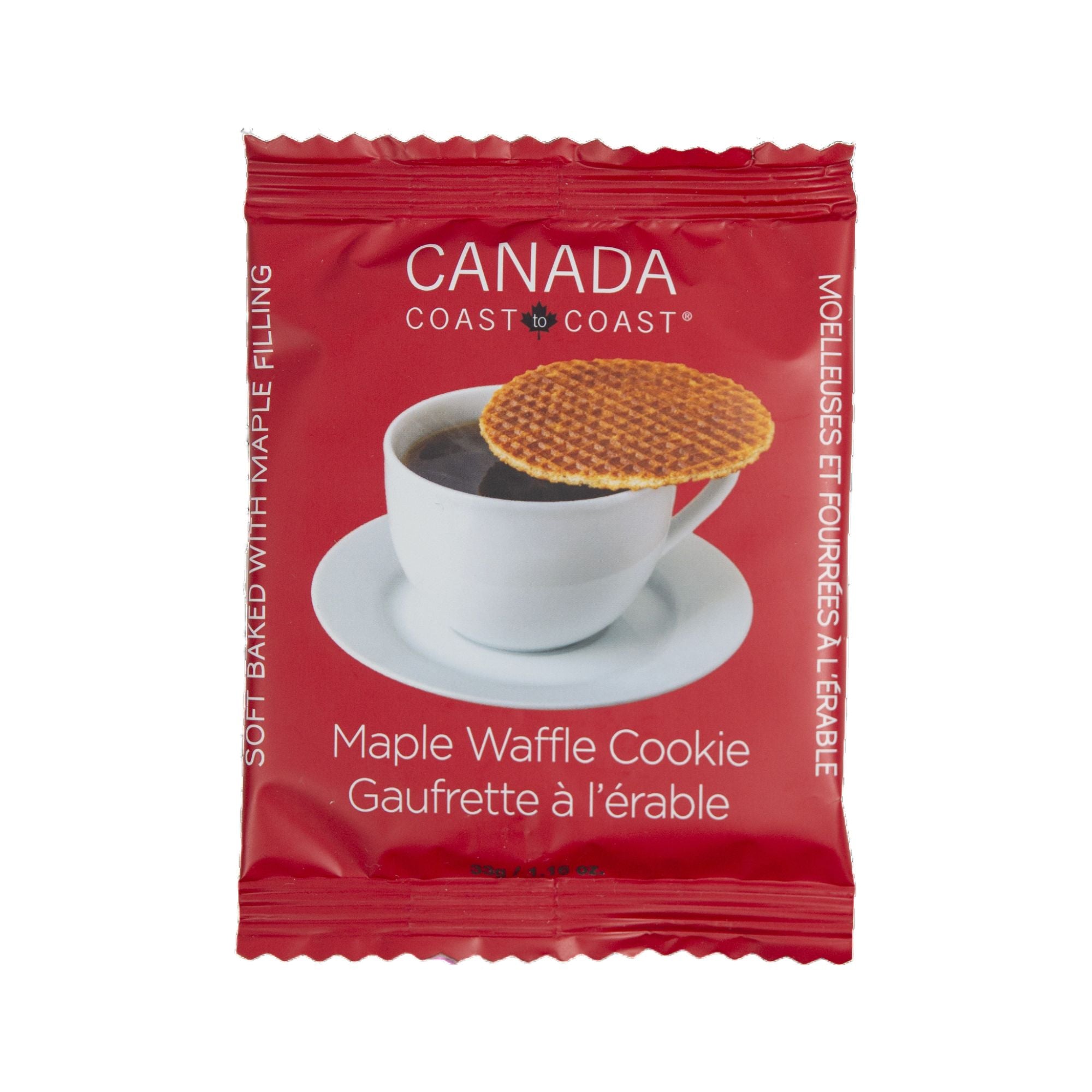 Canadian Maple Waffle Cookie