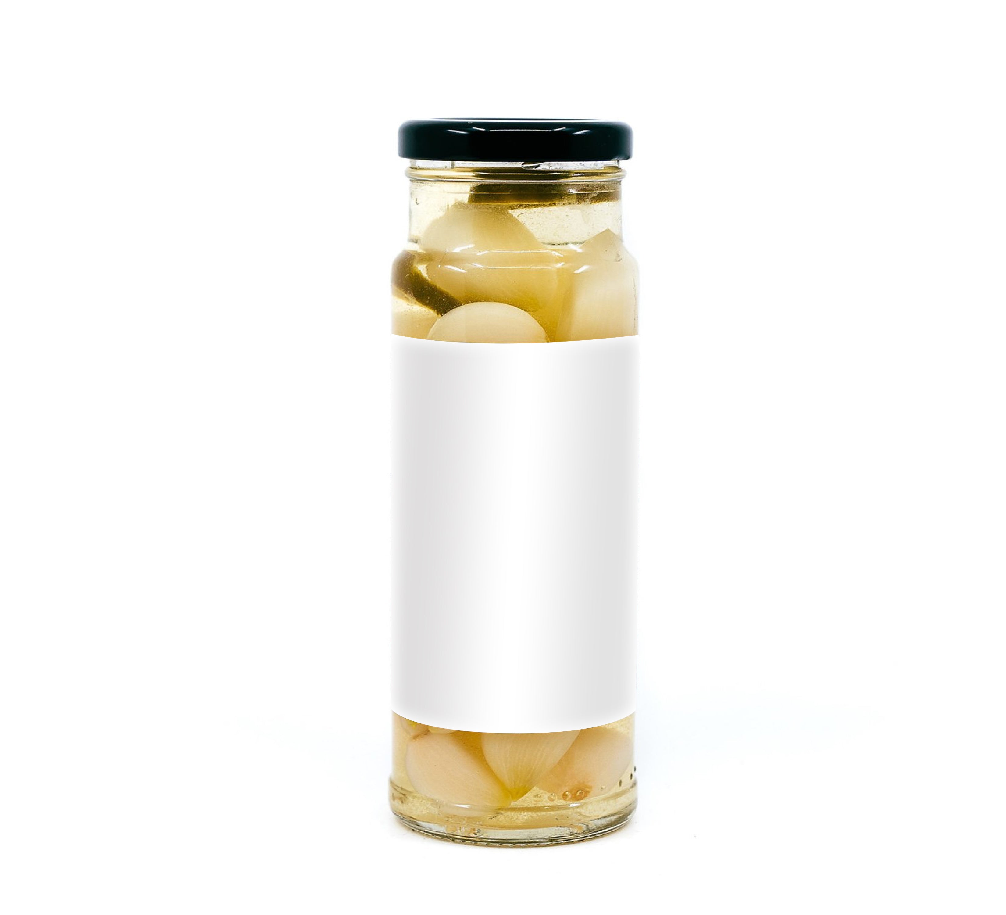 Canadian Pickled Garlic Cloves With Jalapeno