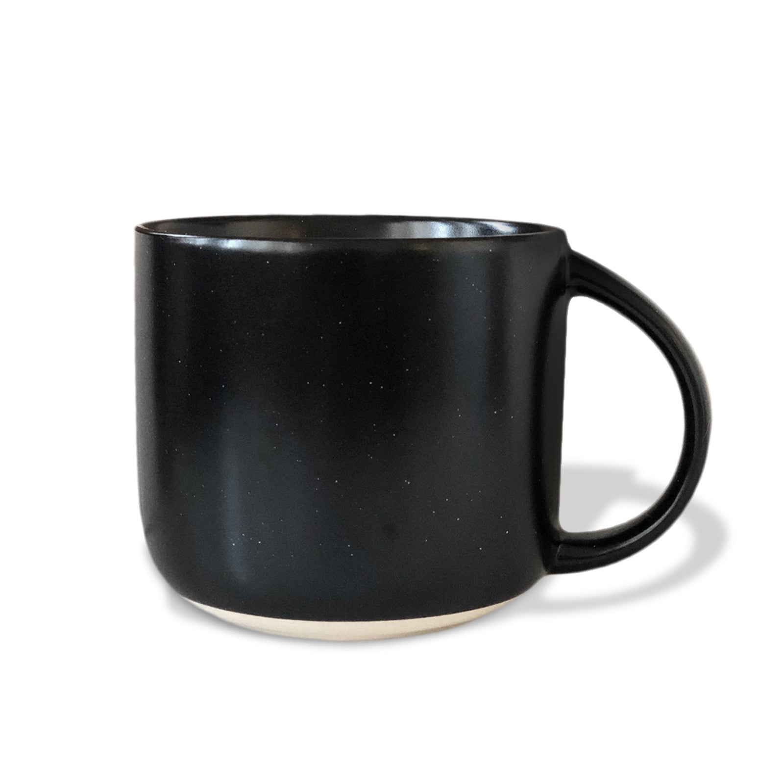 Tasse à café en grès moucheté