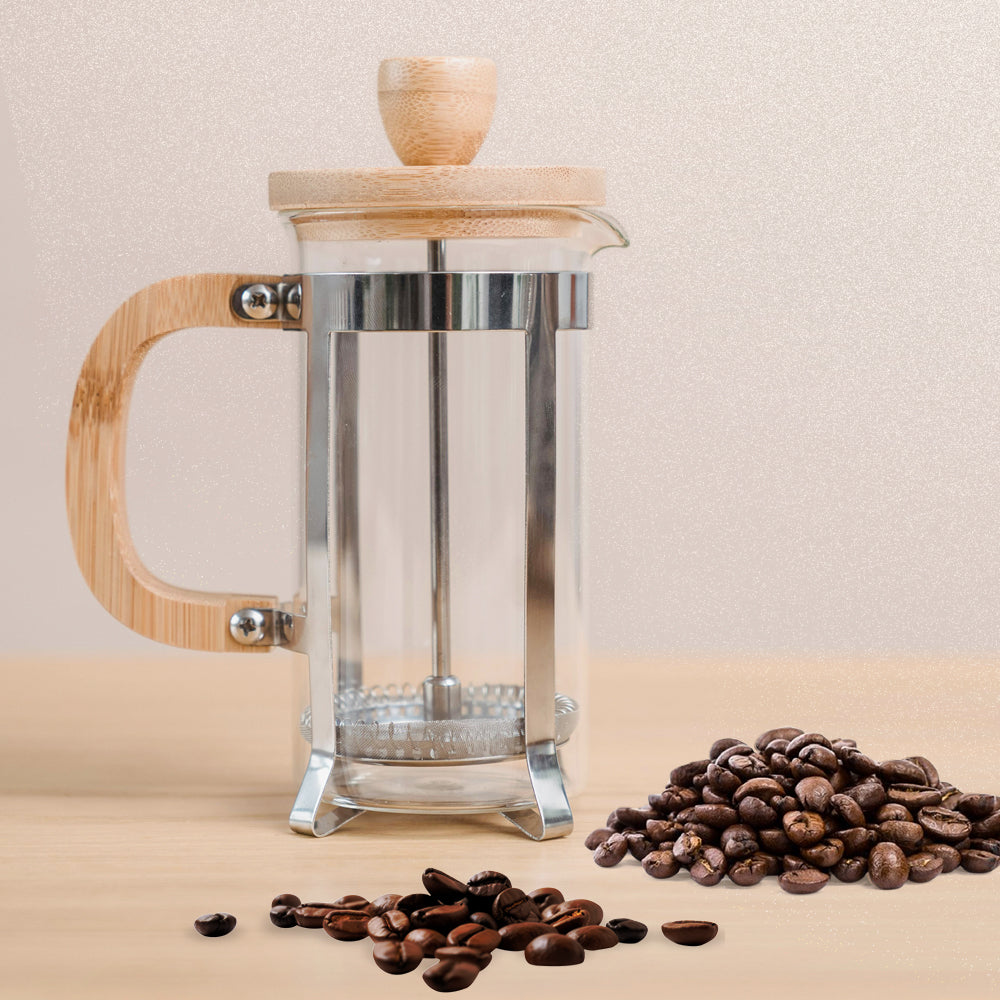 Bamboo Handle French Coffee Press