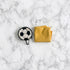 Sports Towel In Soccer Ball Pouch