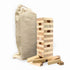 Wooden Tower Stacking Game Kit Cotton Pouch Portable Travel Party Tabletop Game