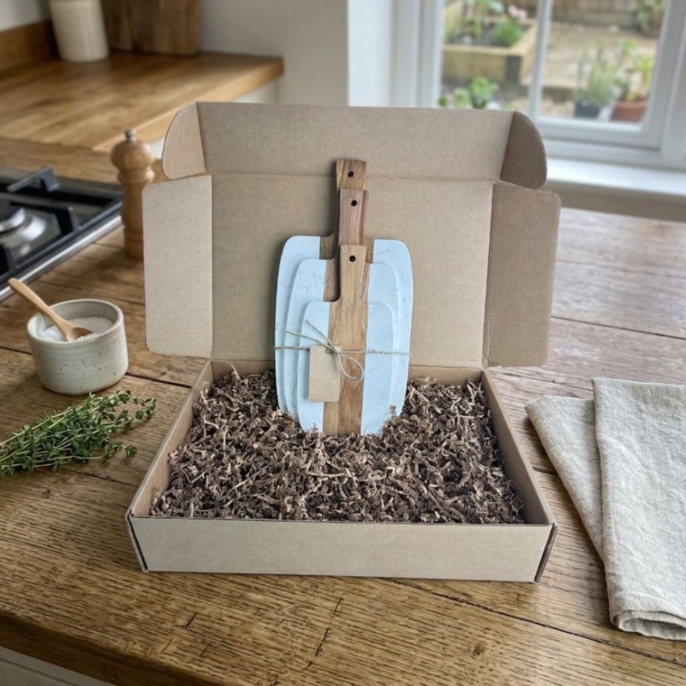 Marble And Wood Trio Gift Set