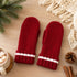 Kids Knitted Mittens