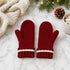 Kids Knitted Mittens