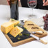 Bamboo/slate Cheese Board And Tool Set