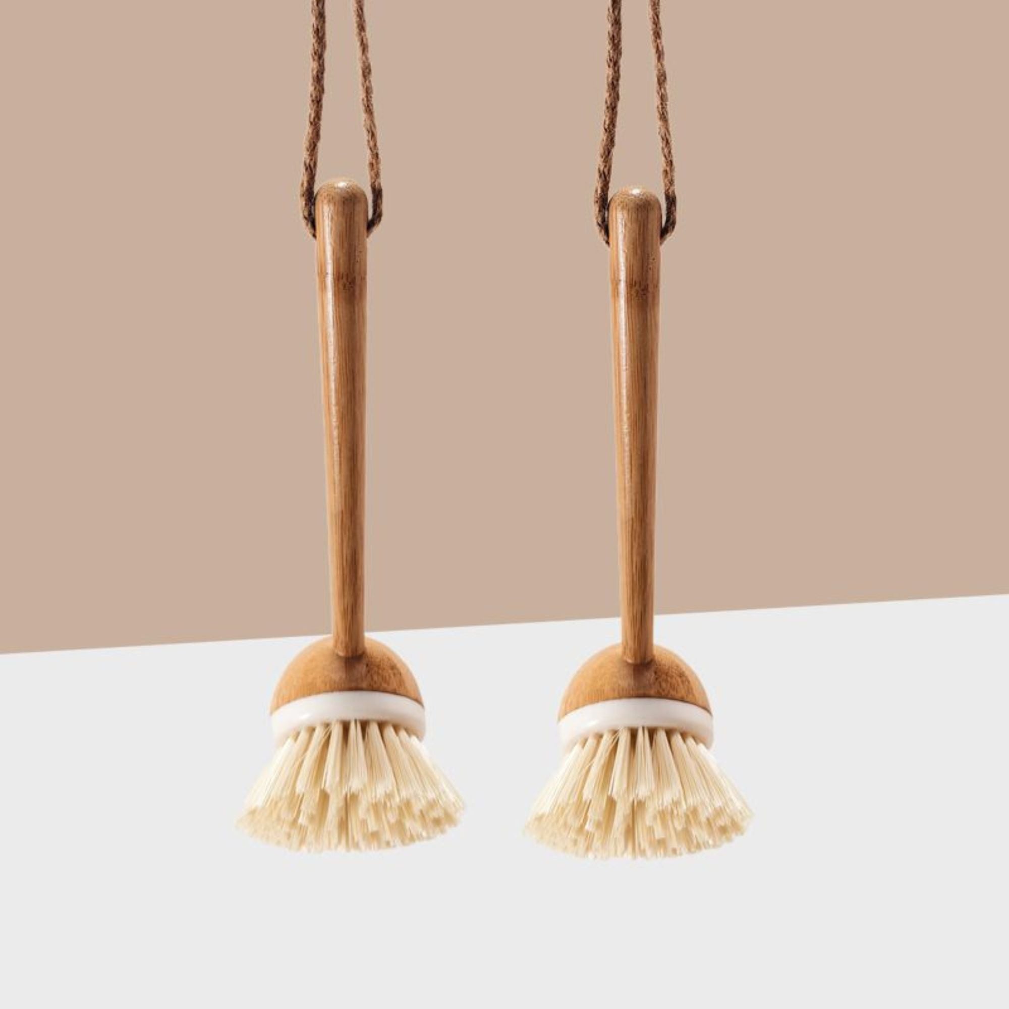 All-purpose Bamboo Brush With Handle