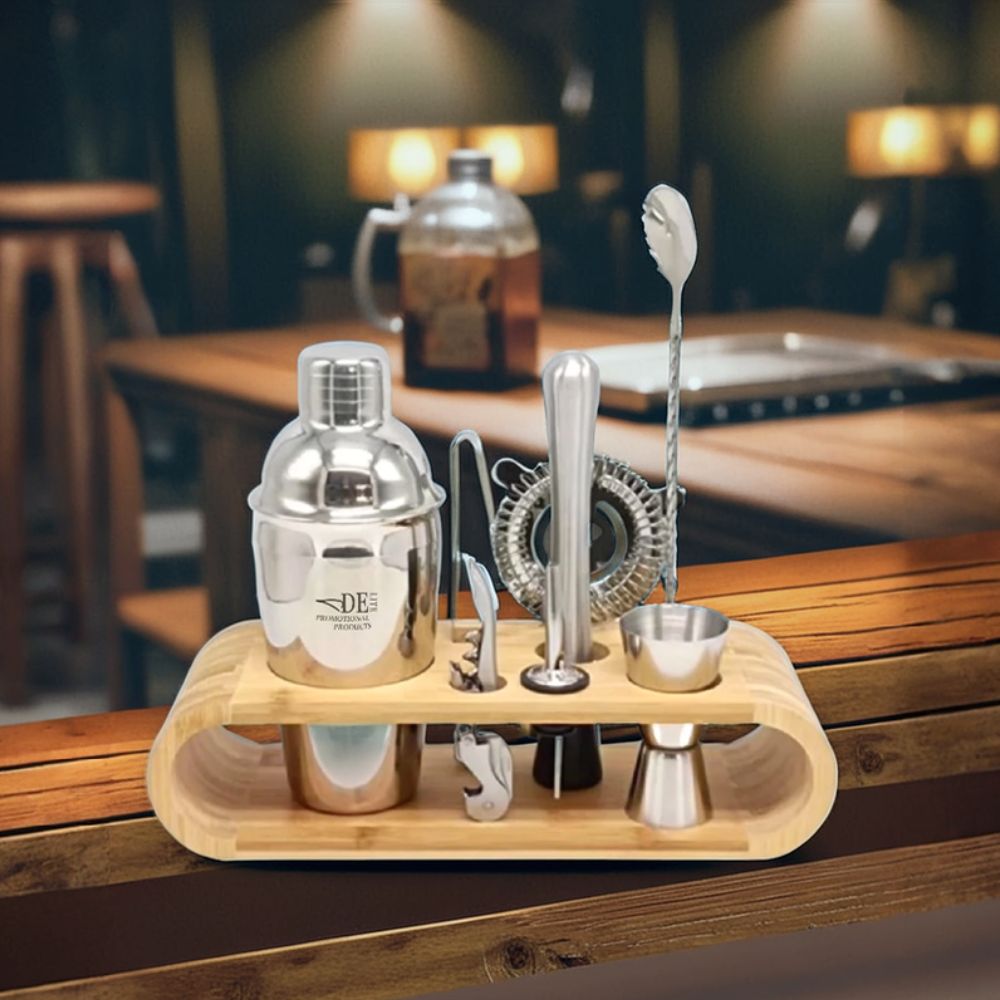 8pcs Stainless Steel Cocktail Shaker Set