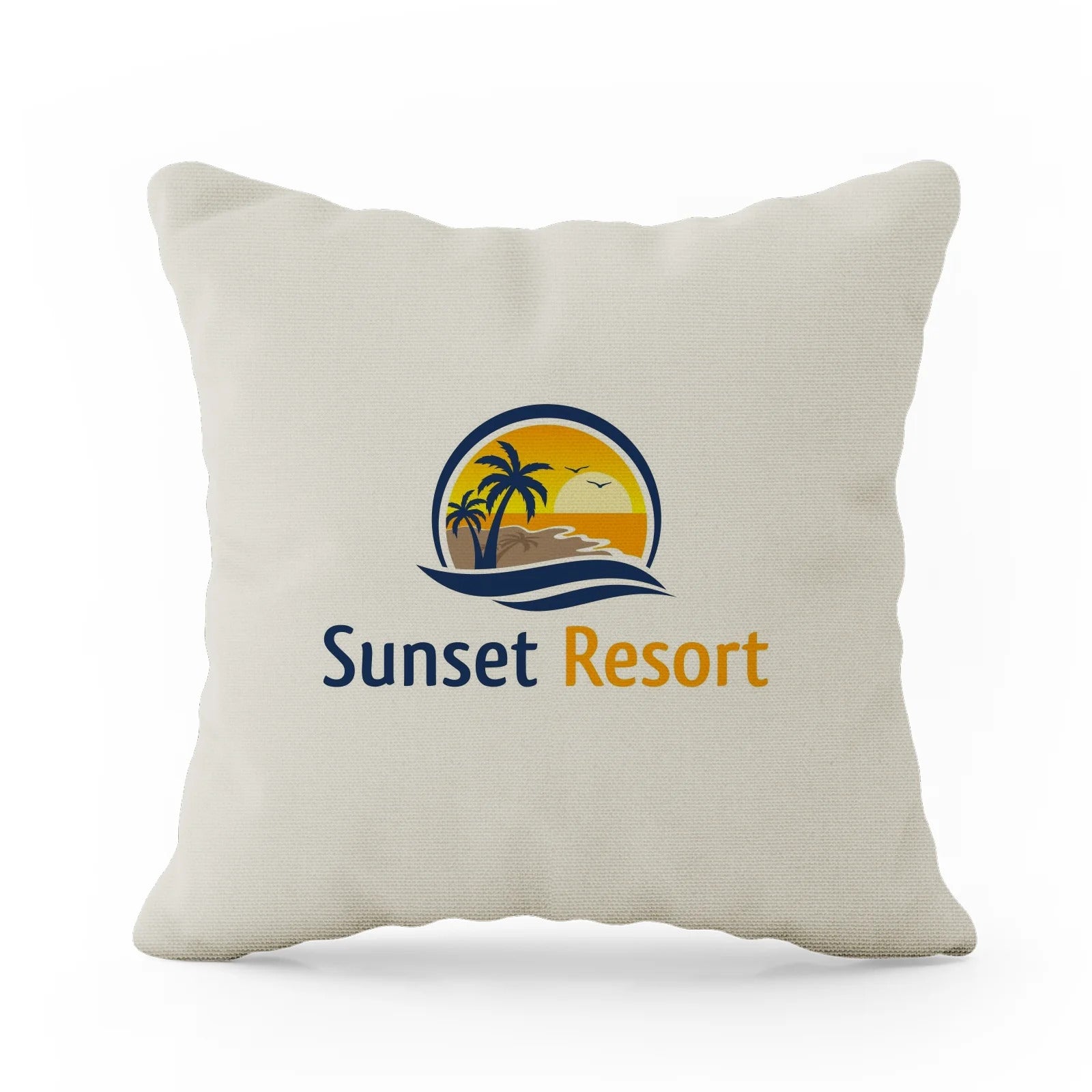 Sublimated Full Color Throw Pillow With Insert And Case
