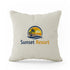 Sublimated Full Color Throw Pillow With Insert And Case