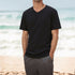 Atc Eurospun Ring Spun V-neck Tee Atc8001
